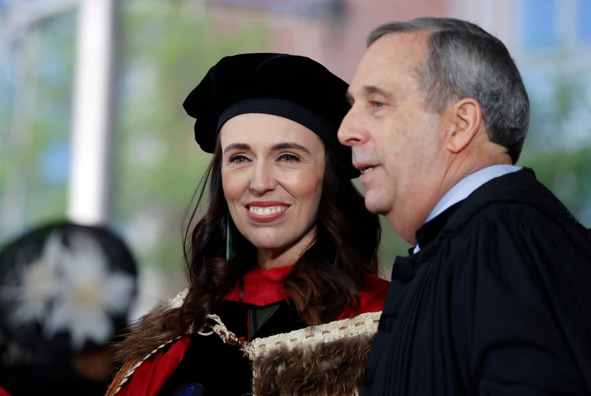 APTOPIX Harvard Commencement Ardern (Copyright 2022 The Associated Press. All rights reserved.)