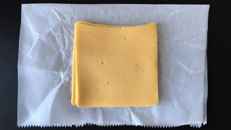 Deli style American cheese