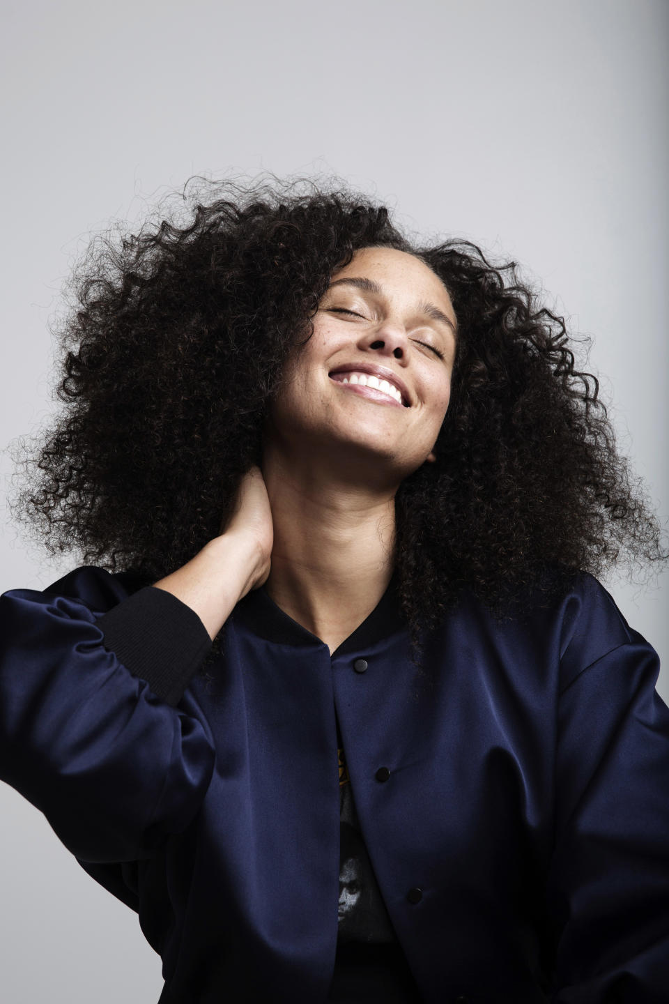 FILE - In this Nov. 2, 2016 file photo, Alicia Keys poses for a portrait in New York. Keys' memoir "More Myself" with be released on Tuesday, March 31. (Photo by Taylor Jewell/Invision/AP, File)