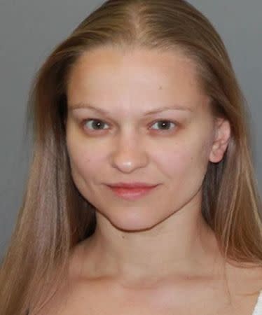 Angelika Graswald is pictured in this undated handout photo provided by the New York State Police. Graswald, who called police to report her fiance vanished after his kayak capsized on the Hudson River outside New York City last week, was charged with his murder, New York State Police said on April 30, 2015. REUTERS/New York State Police/Handout