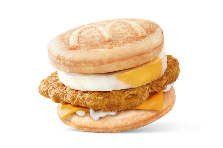 McDonald's McGriddles – A picture of Chicken McGriddles with Egg