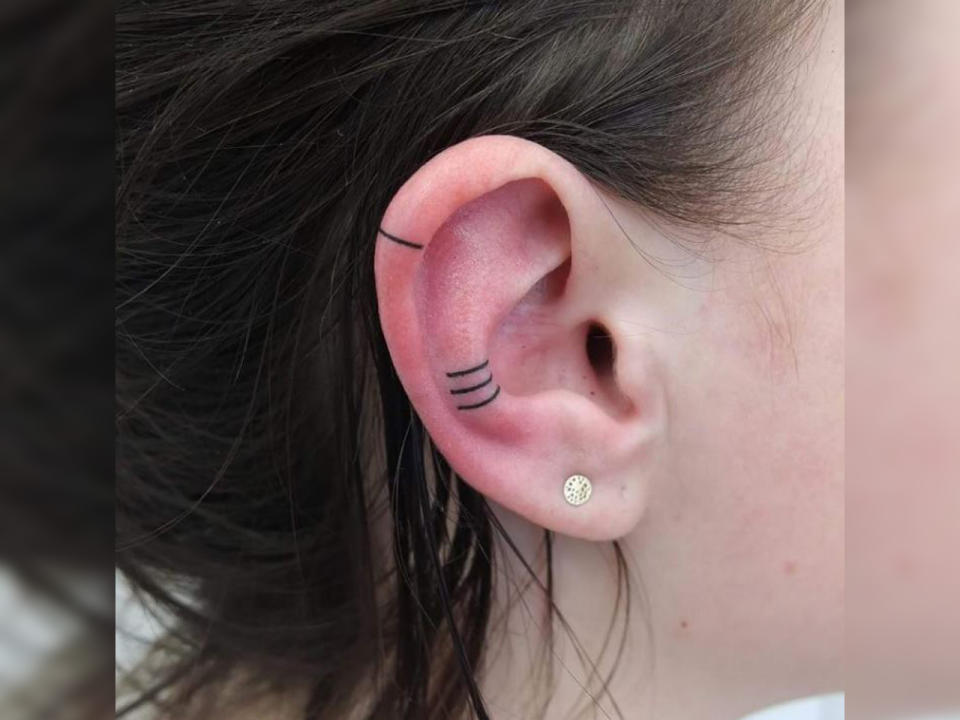 Helix-Tattoos: Der neue Trend auf Instagram