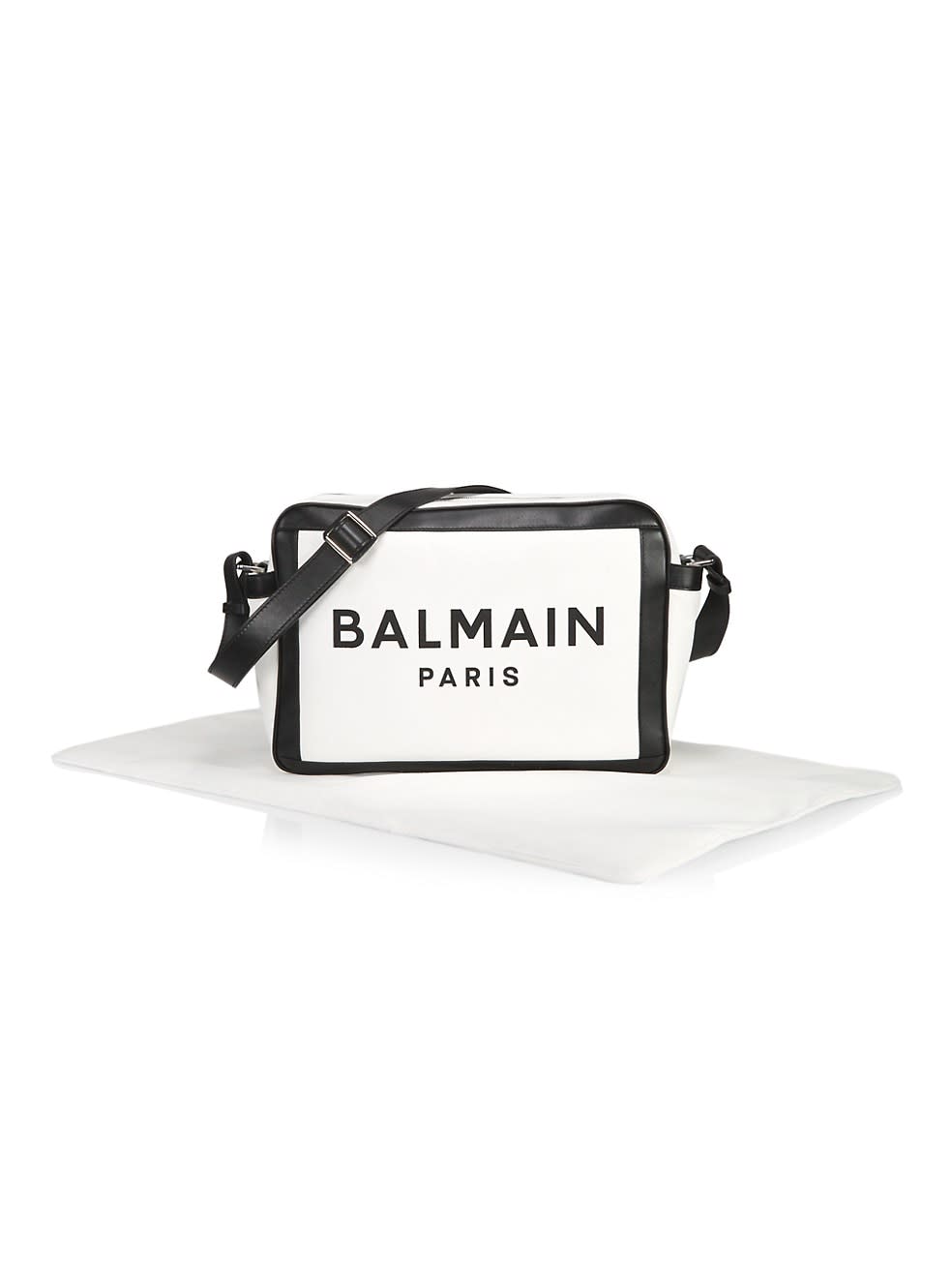 <p><a href="https://www.saksfifthavenue.com/product/balmain-logo-diaper-bag-0400016953382.html" rel="nofollow noopener" target="_blank" data-ylk="slk:Shop Now;elm:context_link;itc:0;sec:content-canvas" class="link rapid-noclick-resp">Shop Now</a></p><p>Logo Diaper Bag</p><p>saksfifthavenue.com</p><p>$1008.00</p><span class="copyright">saksfifthavenue.com</span>