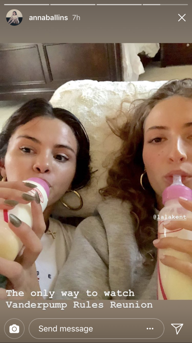 So, Selena Gomez Drank From a Baby Bottle?