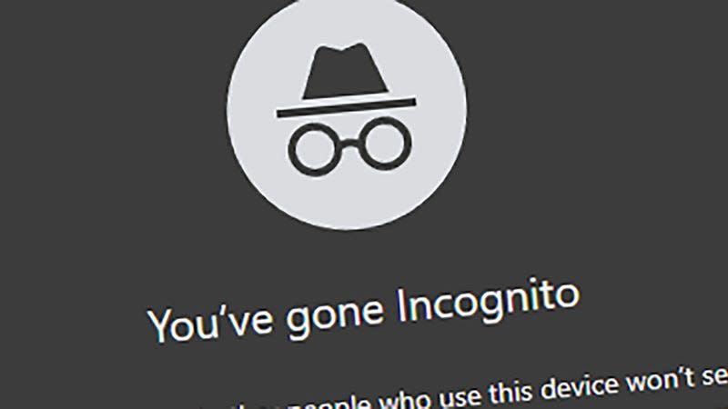 Make sure you know how incognito mode works. - Screenshot: Google Chrome