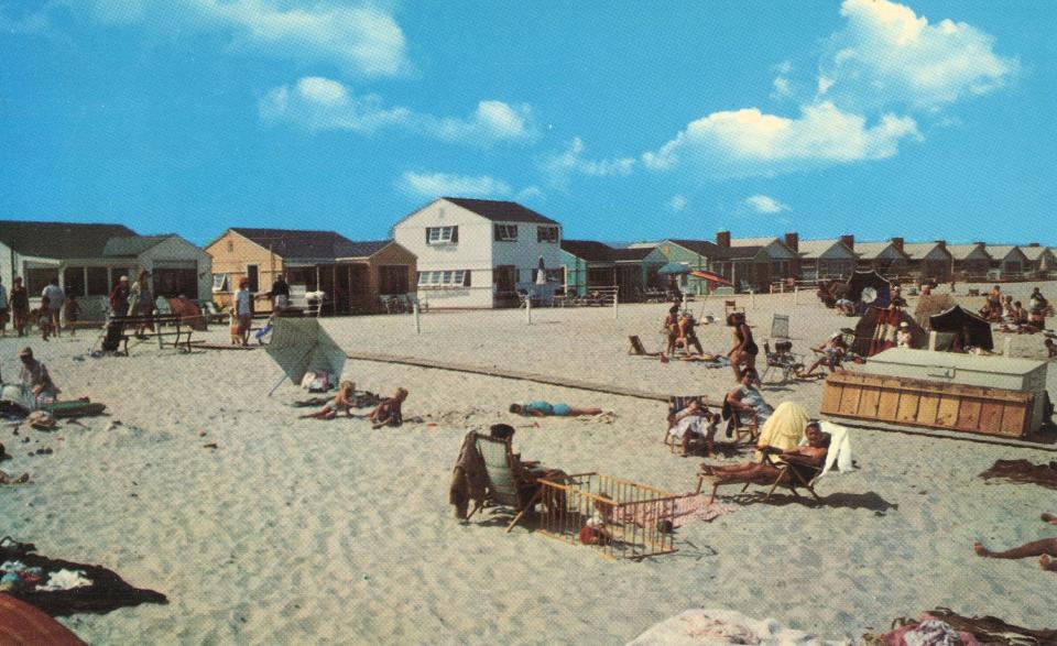 This community in Toms River grew up post-World War II. Here, in the 1970s, Ocean Beach 3's archives show the beach beside it.
