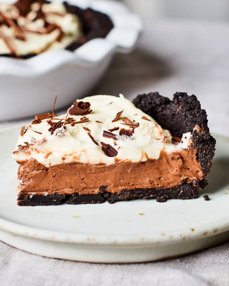 No-Bake Chocolate Cream Pie