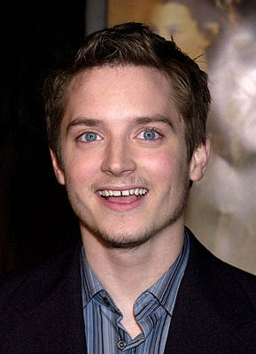 Elijah Wood at the Hollywood premiere of New Line's The Lord of The Rings: The Fellowship of The Ring