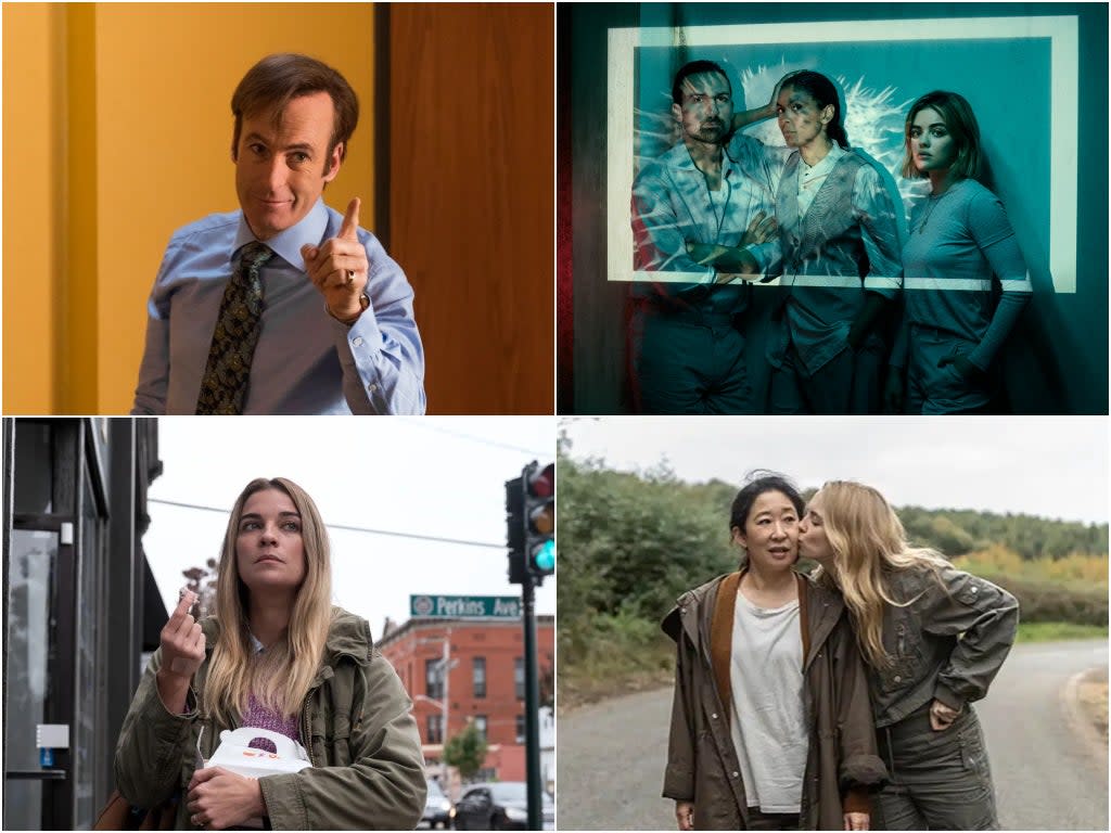 AMC+ shows Better Call Saul, Ragdoll, Kevin Can F*** Himself, and Killing Eve (AMC+ )