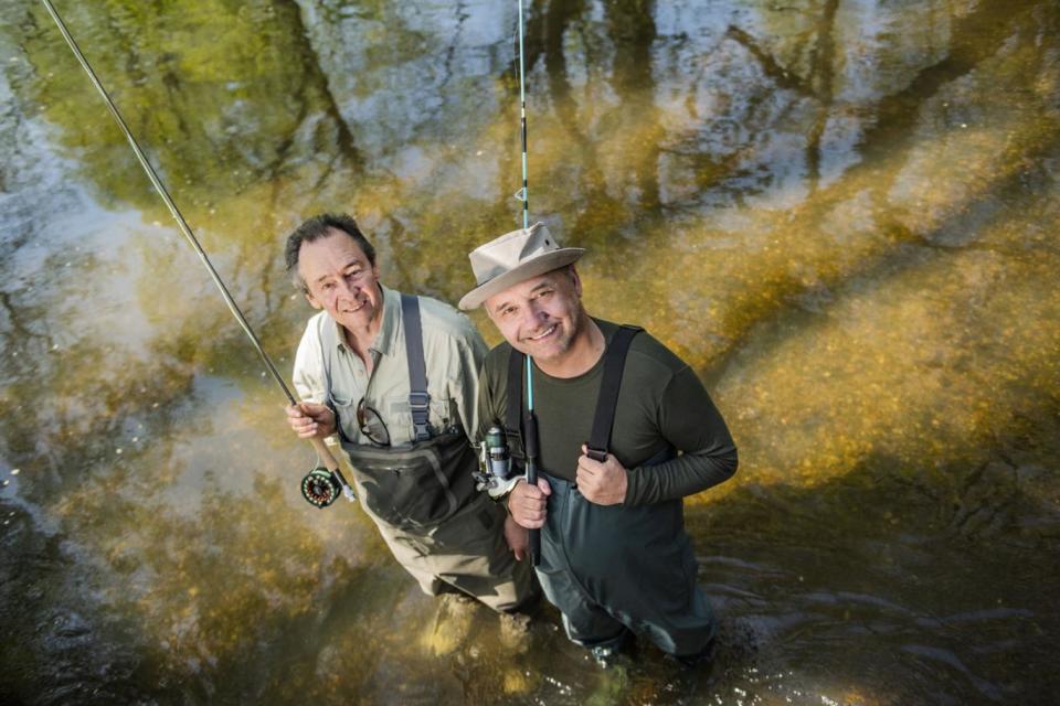 Mortimer and Whitehouse: Gone Fishing on BBC2 (BBC/Owl Power/Parisa Taghizadeh)