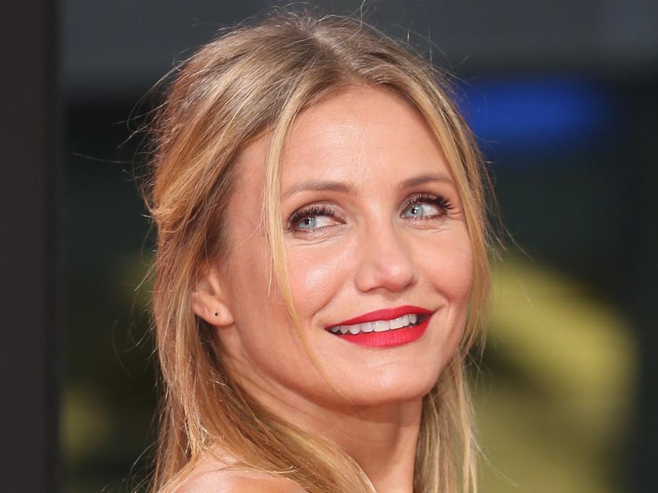 Cameron Diaz actuará en su primera película desde 2014 (Getty Images)