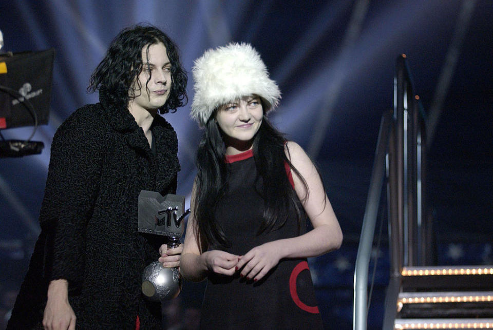 Jack and Meg White of the White Stripes.