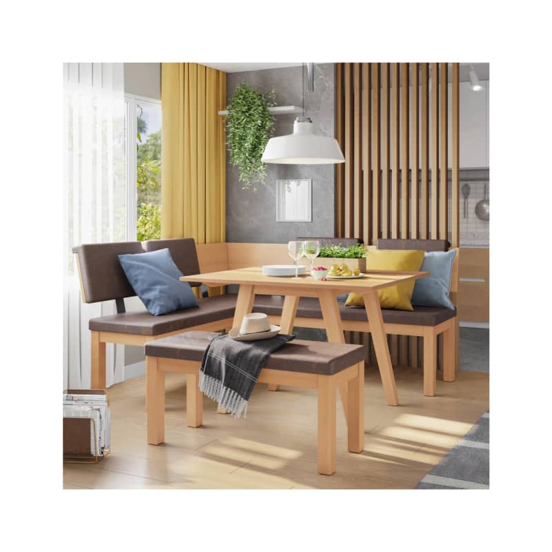 Desouza 3-Piece Solid Wood Dining Set