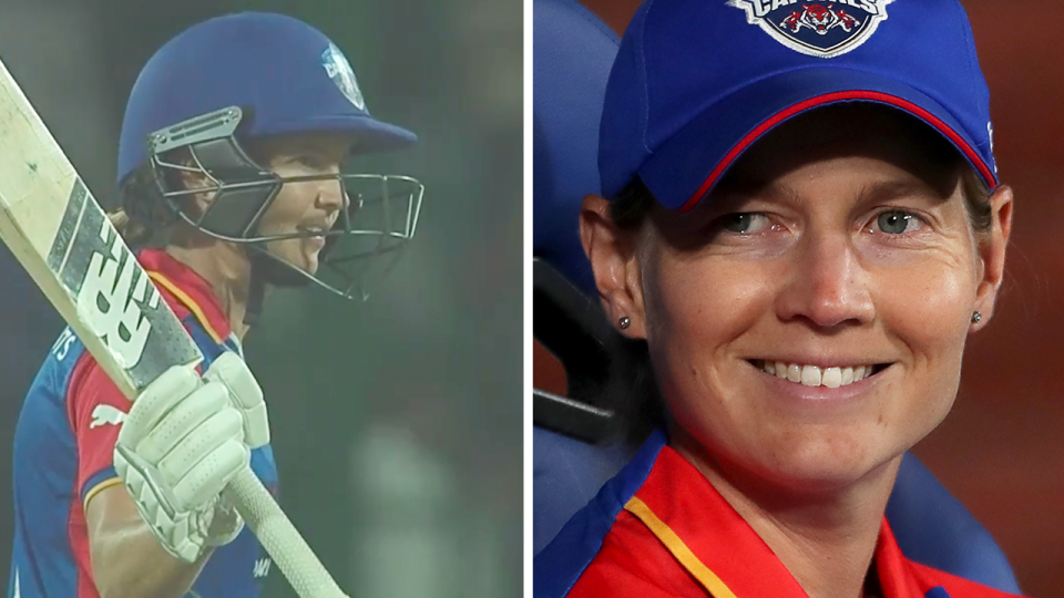 Meg Lanning (pictured) has become the first player to pass 500 runs in the Women's Premier League. (Images: wplt20.com/Getty Images)