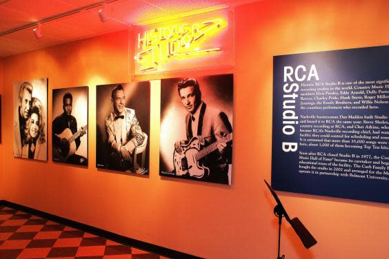 RCA Studio B, where Elvis used to record (Visit Music City)