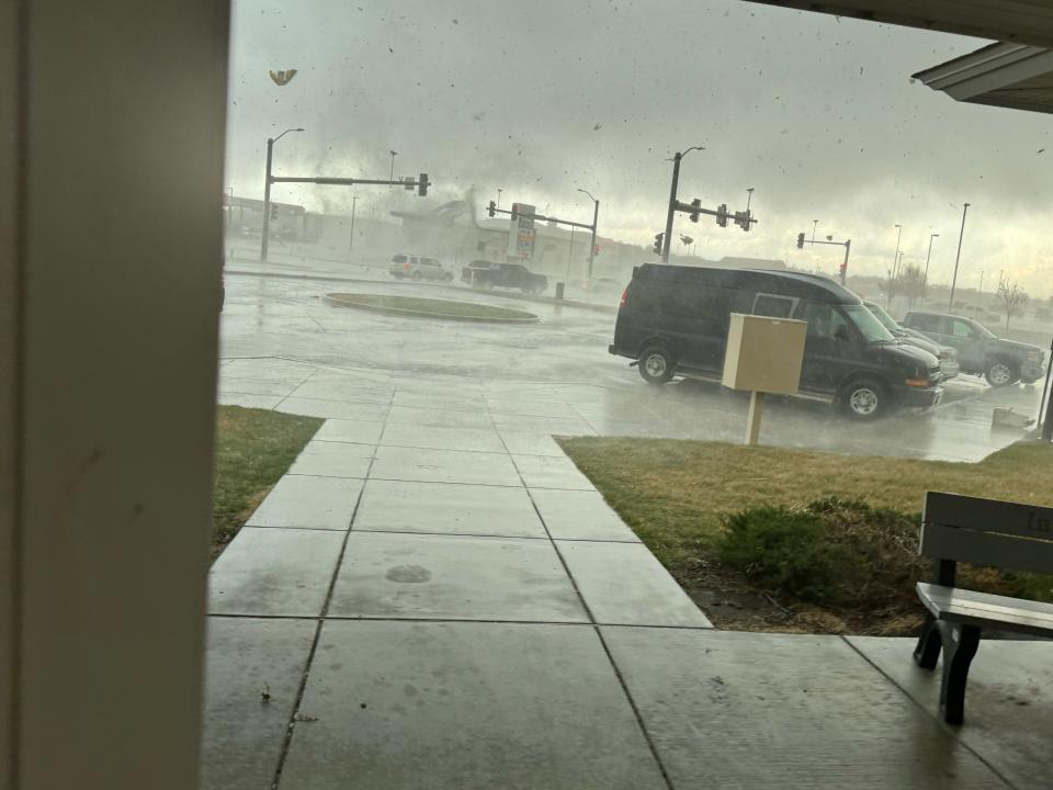 A photo of winds in Garden City from James Moreno on Sunday, March 24.