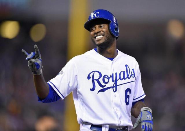 Photos from Lorenzo Cain retirement ceremony as Kansas City Royal