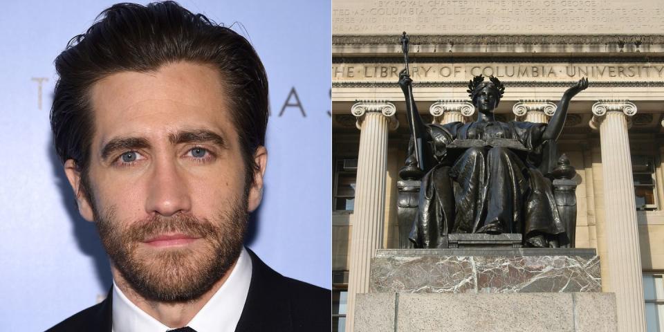 <p><strong>Columbia University</strong></p><p>Gyllenhaal studied for a year at Columbia University before dropping out to pursue acting.</p>