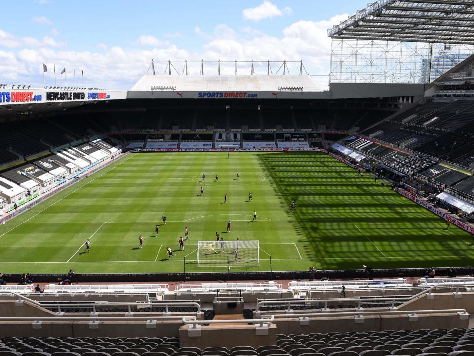 St James' Park, home of Newcastle United: Reuters