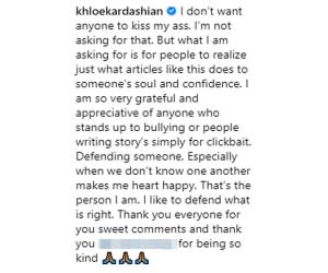 Khloe Kardashian Slams Bullying Comments About Her Unrecognizable Look