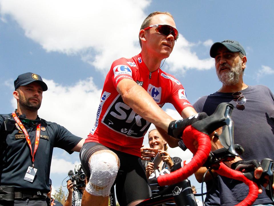Chris Froome is facing a potential anti-doping violation: Getty