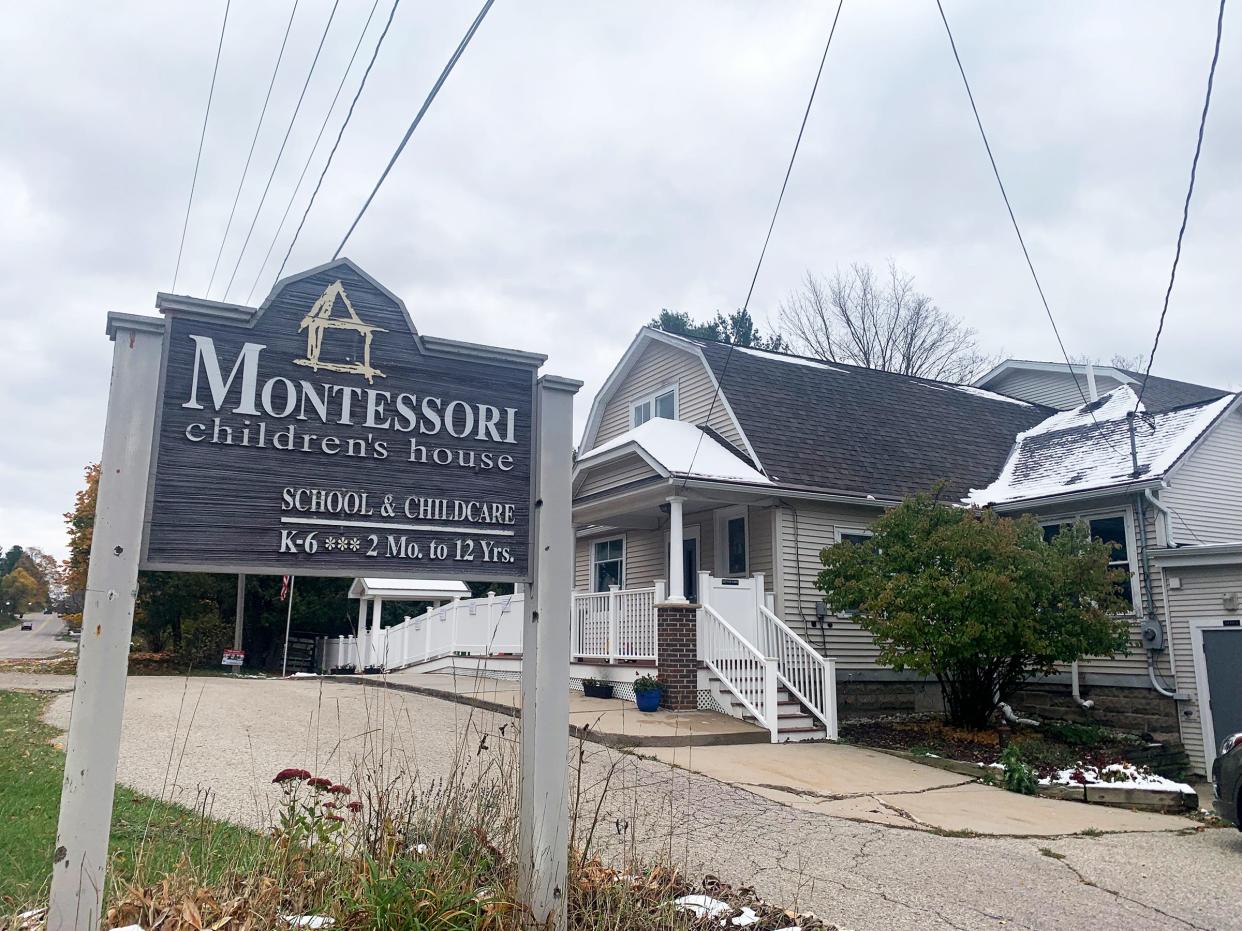 The Petoskey Montessori Children's House and elementary school in Petoskey.