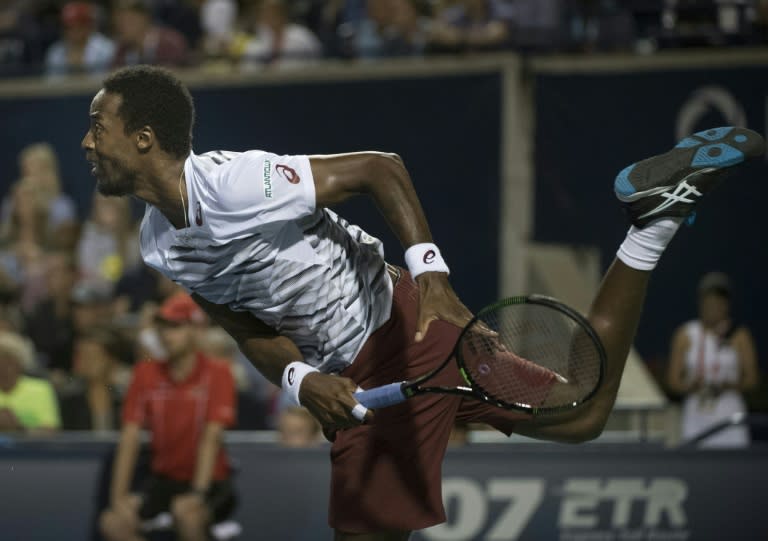 Gael Monfils of France dominated Canadian fourth-seeded and home favourite Milos Raonic 6-4, 6-4 in 72 minutes at the ATP Toronto Masters