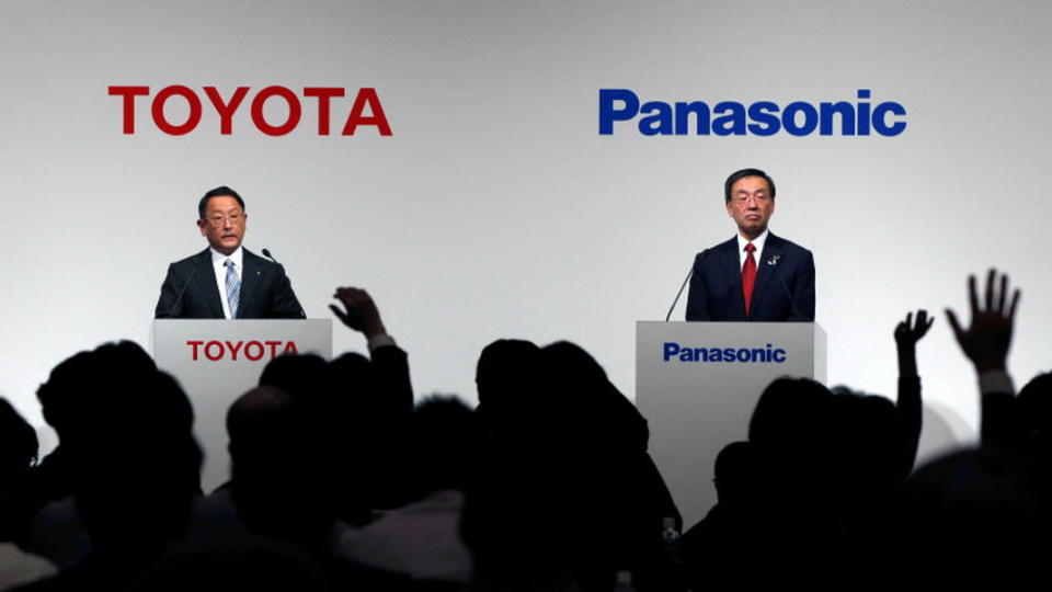 圖／Toyota與跟Panasonic成為夥伴關係，合作成立新公司研發全固態電池組，希望能應用在接下來的產品上。