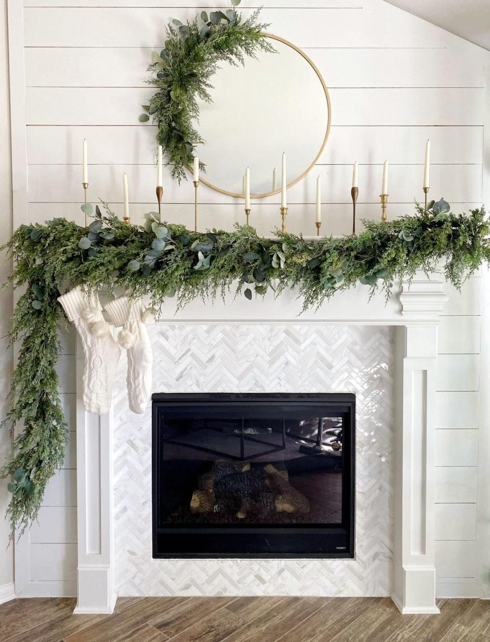 Go Asymmetrical With Your Garland