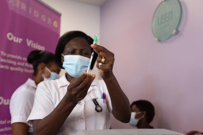 AstraZeneca vaccine Ghana 2021