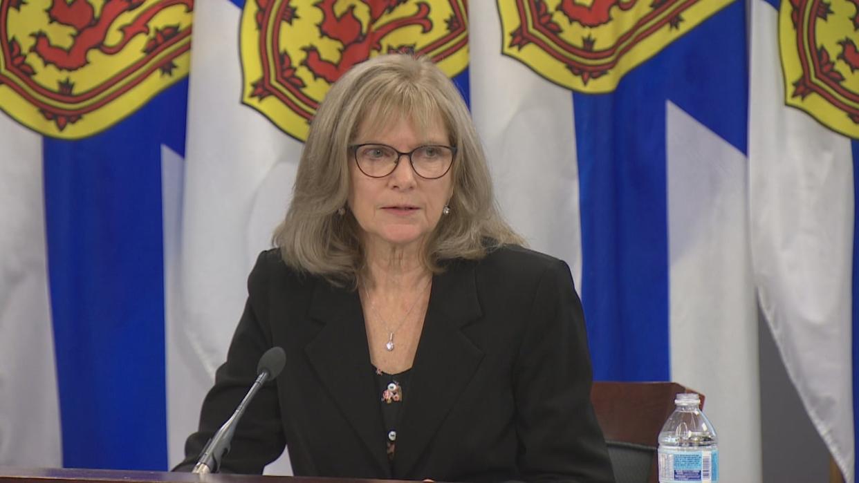 Kim Adair is Nova Scotia's auditor general. She says she's pleased with the increased funding her office is getting in the 2024-25 provincial budget. (Robert Guertin/CBC - image credit)