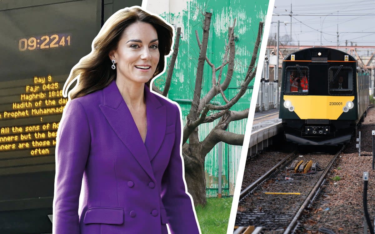 Big news this week, from The Princess of Wales to train strikes (ES composite)