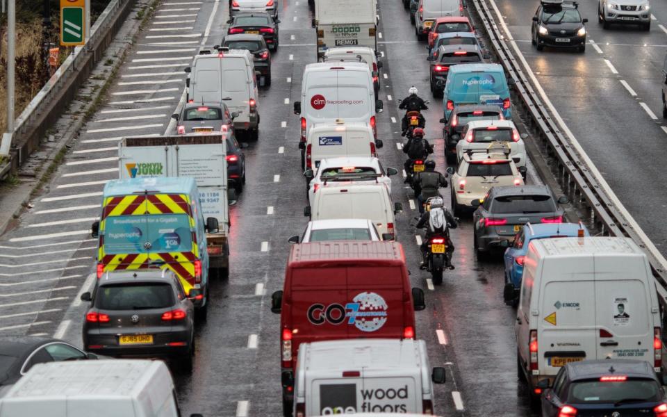 It is hoped that the new Silvertown Tunnel will reduce the queues at the Blackwall Tunnel