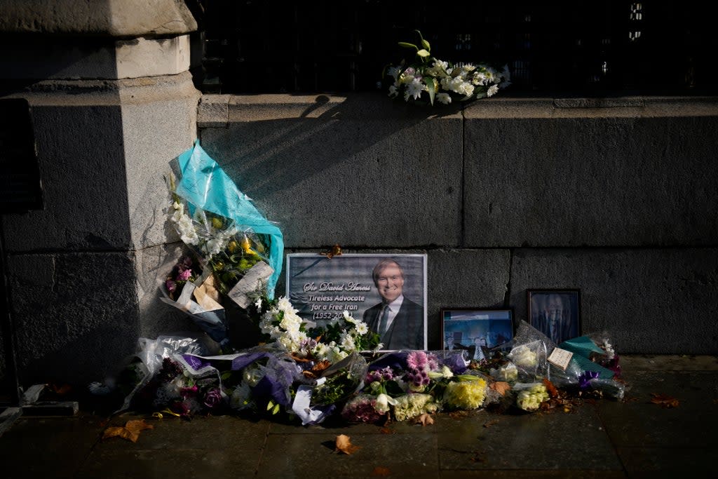 Britain Lawmaker Killed (Copyright 2021 The Associated Press. All rights reserved)