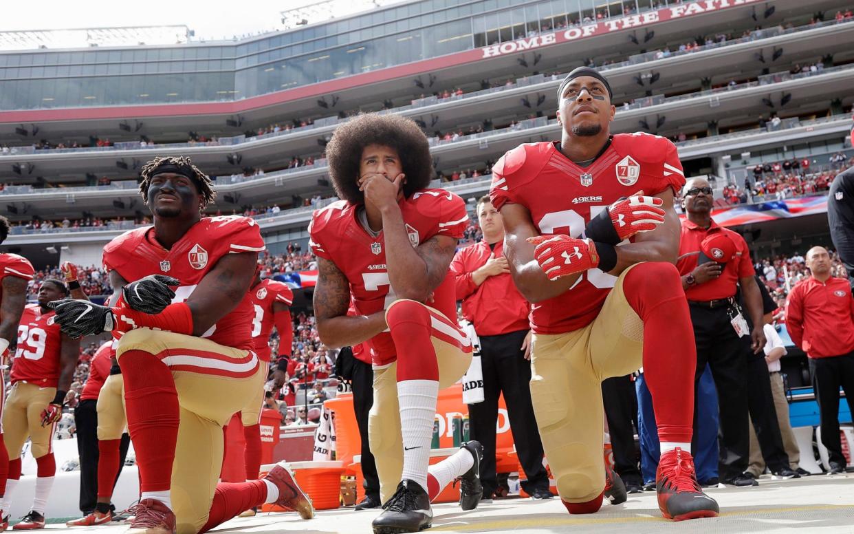 Donald Trump suggested NFL players who refuse to stand for national anthem 'shouldn't be in the country' - AP