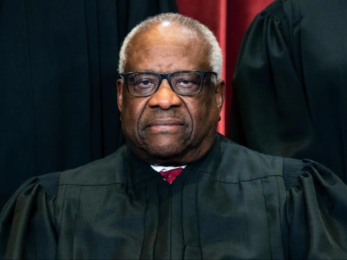 Supreme Court justice Clarence Thomas (AP)