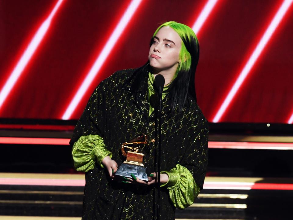 billie eilish grammys