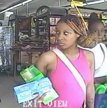 Suspect in store theft, Image courtesy OKCPD
