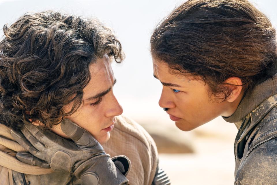 Timothée Chalamet and Zendaya, Timothee Chalamet in ‘Dune: Part Two’