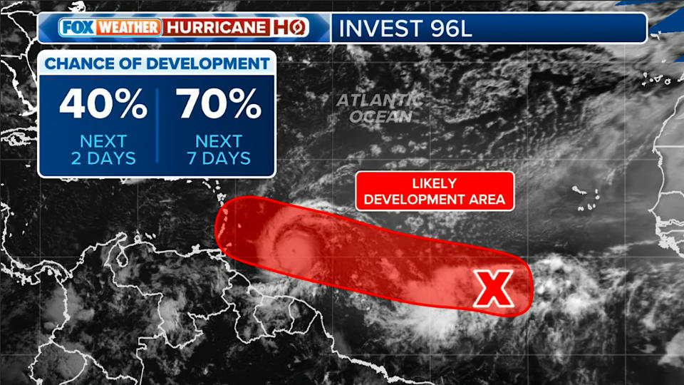 The latest on Invest 96L.