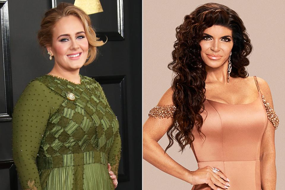 Adele and Teresa Giudice