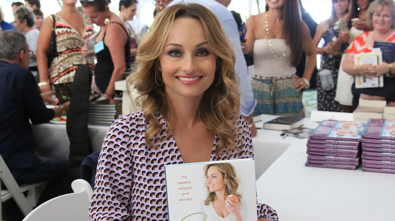 Giada De Laurentiis at a book signing