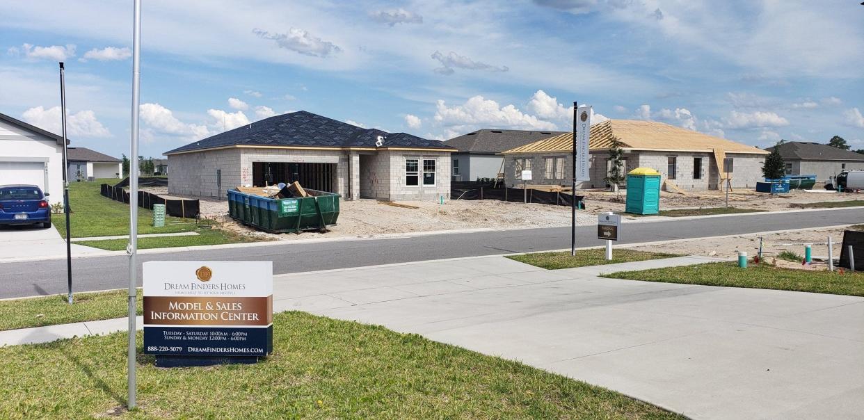 Fernanda Place, one of Deltona's newer residential developments, is a neighborhood of single-family homes off Howland Boulevard, just north of Pine Ridge High School. On Friday, July 1, a moratorium on rezoning requests for such developments and future land use amendments goes into effect.