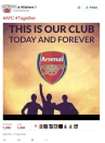 <p>In April 2016, Arsenal’s Jack Wilshere pledged his allegiance to the Gunners with a Tweet – that was embellished with the statue from outside Old Trafford, home of Arsenal’s bitter rivals Manchester United. </p>