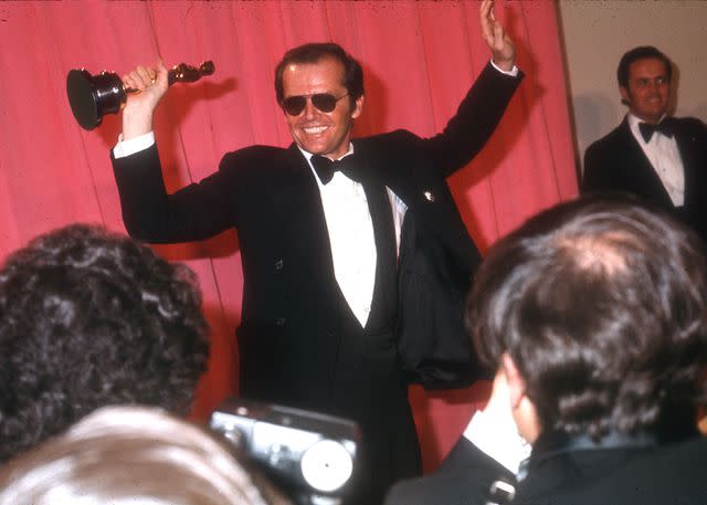 <p>Michael Ochs Archives/Getty</p> Jack Nicholson 1976