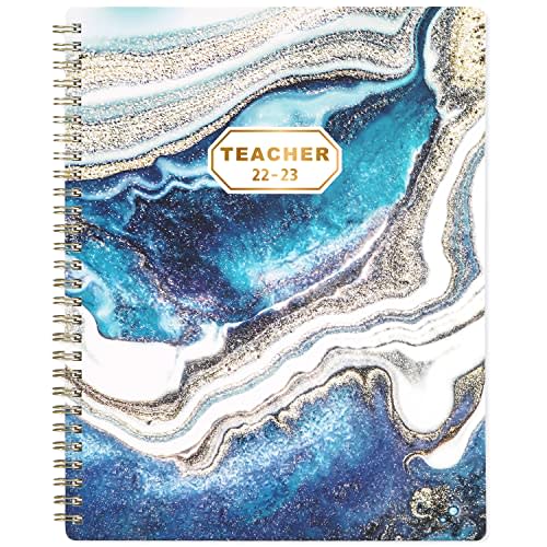 Teacher Planner 2022-2023 - Weekly & Monthly Planner 2022-2023 from July 2022 - June 2023, 8'' x 10'', Lesson Plan Book, Weekly & Monthly Lesson Planner with Quotes