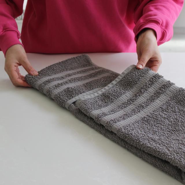 How to keep hand towels from falling on the floor from your kids :  r/lifehacks