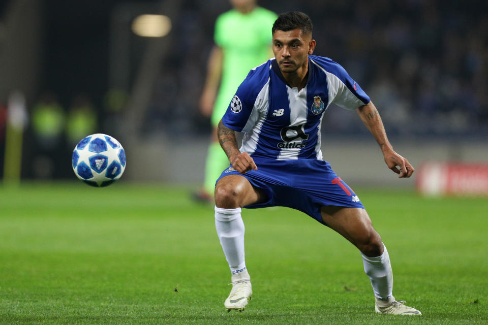 Jesús ‘Tecatito’ Corona vive un momento dorado en Porto. (Getty Images)