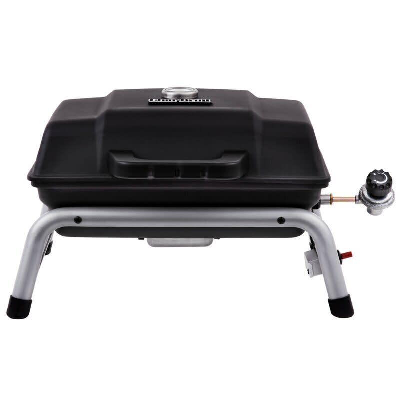 Get your grill on with this one, which features enough space to cook up to nine burgers at once. The porcelain-coated wire grate is supposed to be easy to clean. <br /><br /><strong><a href="https://go.skimresources.com?id=38395X987171&amp;xs=1&amp;xcust=portablegrills-KristenAiken-061121-&amp;url=https%3A%2F%2Fwww.wayfair.com%2Foutdoor%2Fpdp%2Fchar-broil-1-burner-propane-gas-grill-hbl1265.html%3Frefid%3DCNXY1" target="_blank" rel="noopener noreferrer">Find it for $89.98 at Wayfair</a></strong>.