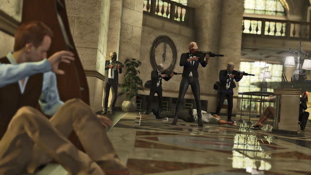 GTA V' is finally getting online heists in early 2015, see them in action  here